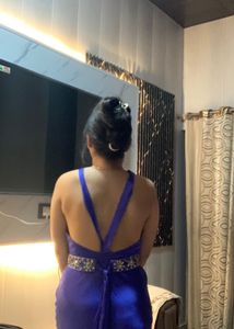 Elegant Blue Ethnic Gown🦋💙💕