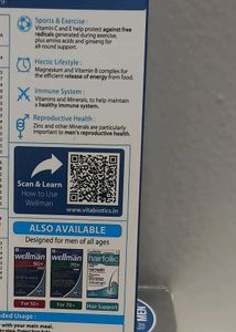 Wellman Tablets - Health &amp; Vitality