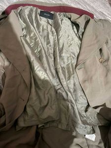 Olive Green Trench Coat