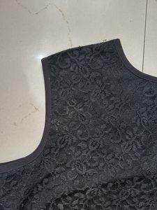 Black Net Kurti