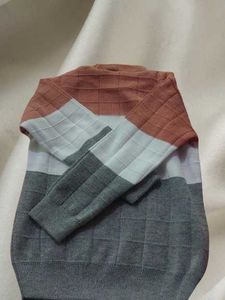Color Block Knit Sweater