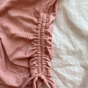 Drawstring Runched Top