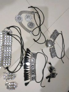 Navratri Oxidized Jewellery (Sets 4)