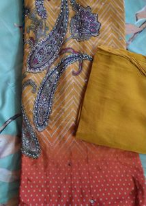 Leheriya Print Suit Material