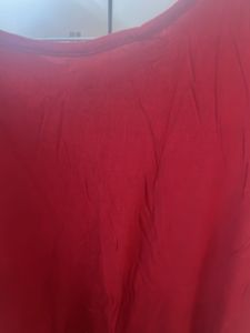 Red Fitted Top