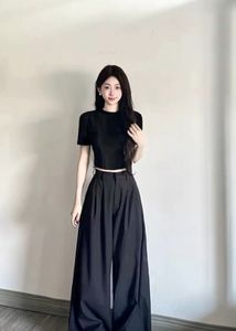 Imported ZARA Black Wide Leg Pants/ Trousers