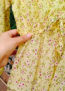 Yellow korean top