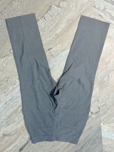 Gray Cropped Pants