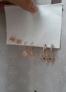 3 Pc Earring Combo