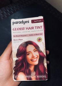 PARADYES GLOSSY HAIR TINT~BERRY PLUM (MINI PACK)