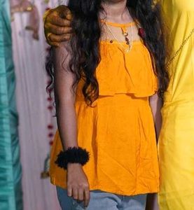 Stylish Mustard Top