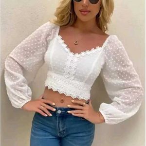 Lacy Crop Top