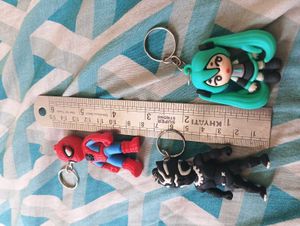Character Keychains (Set of 3)