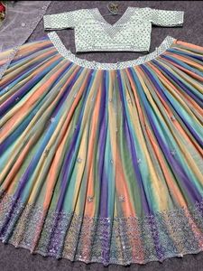 Multi Colour Lehenga