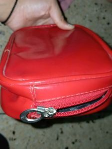 Red Cosmetic Travel Bag