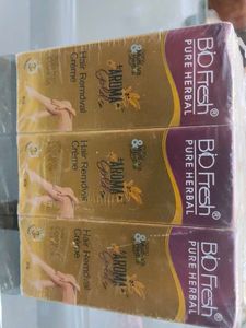 BIOFRESH HERBALS Gold Hair Removal Cream- 6 Pieces