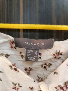White Floral Top