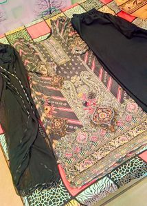 Pakistani karachi Daily wear 3 pc suit