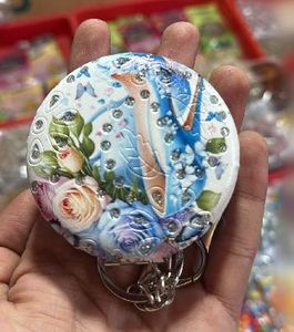 Floral Keychain mirror