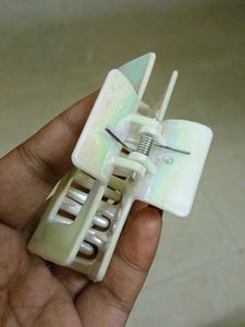 Iridescent Hair Claw Clip