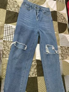 Urbanic Ripped Knee Jeans