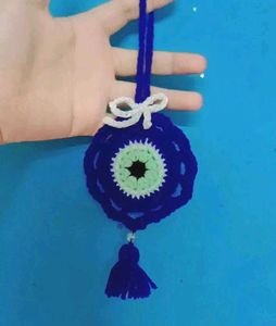 Crochet Evil Eye Amulet🧿