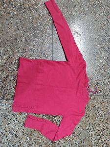 Pink Knit Cardigan