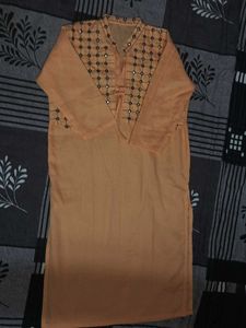 Beautiful Peach Colour Kurti