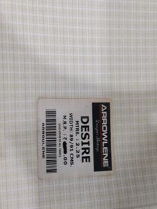 Green And White Unstitched Checked Shirt