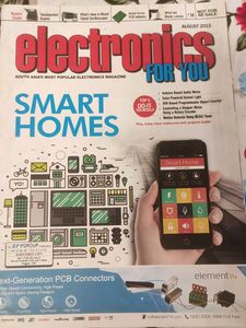 Electronics for you (EFY) Magazines : For knowledge purpose(Some Great electronic projects)