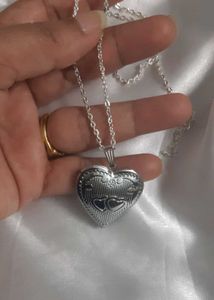 Heart openable Locket Necklace