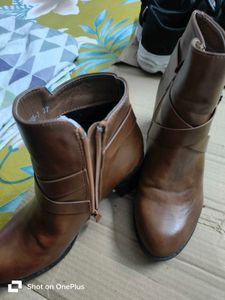 Women Shuz Touch Ankle Boots