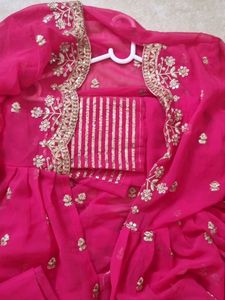A Beautiful  Unstiched Lehenga