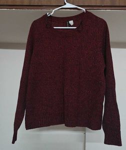 H&M Maroon Sweater