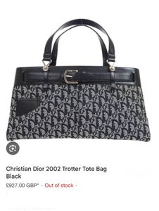 Christian Dior Trotter Large Tote Bag