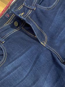 Ripped / Distressed Navy Blue Jeans
