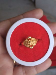 Gold Flower Ring 22crt