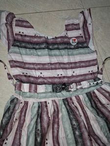 Striped Girls Dress