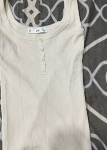 Mango Beige Tee