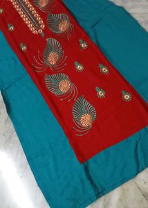 Cotton Blend Long Kurti