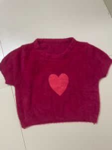 Heart Knit Top