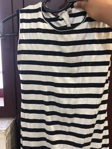 Striped Sleeveless Dress