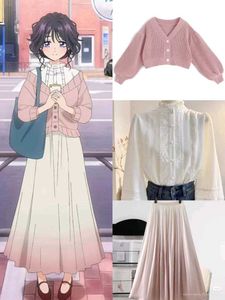 White Sawako inspired Lace Top