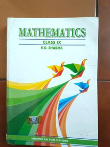 Class 9 Maths Rd Sharma