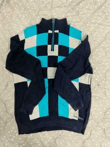 Stylish Checkered Sweater For Men