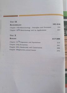 Biology Class XI and XII ncert Textbooks combo📑