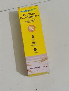 Mamaearth Rice Water Sunscreen