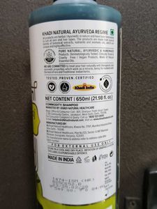 Khadi Natural Shampoo (Sealed) at 50% OFF