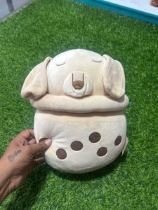 Niuniu Daddy Boba Plushies with Dog face-13.7inch