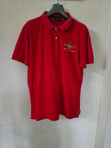 GANT Red Polo Shirt – Classic American Sportswear